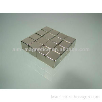 Strong Magnetic Sintered Neodymium Magnet Cube